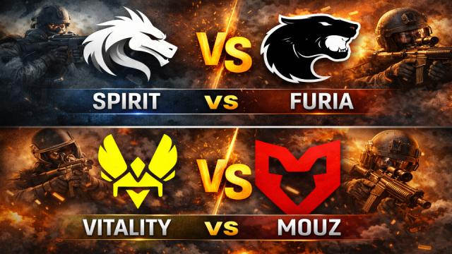 IEM Kraków 2026 по CS2: FURIA и MOUZ выходят в полуфинал