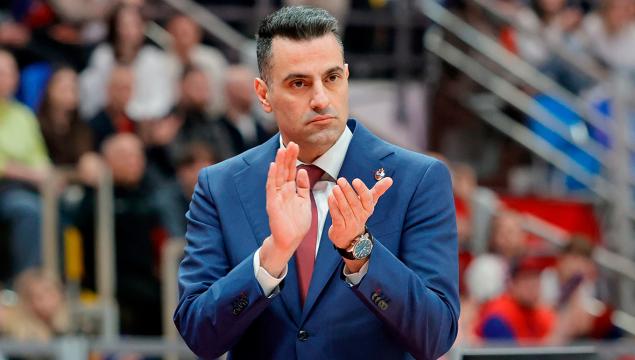 Главный тренер ЦСКА Андреас Пистиолис поделился ожиданиями от матча против Уралмаш